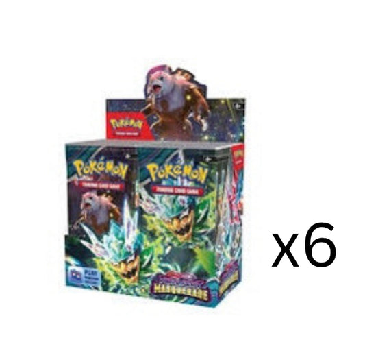 Pokémon Twilight Masquerade Booster Box, Sealed Case (6 boxes) **PRE-SALE**